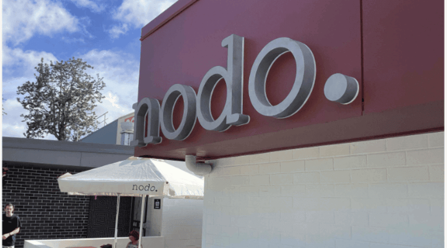 3d sign nodo